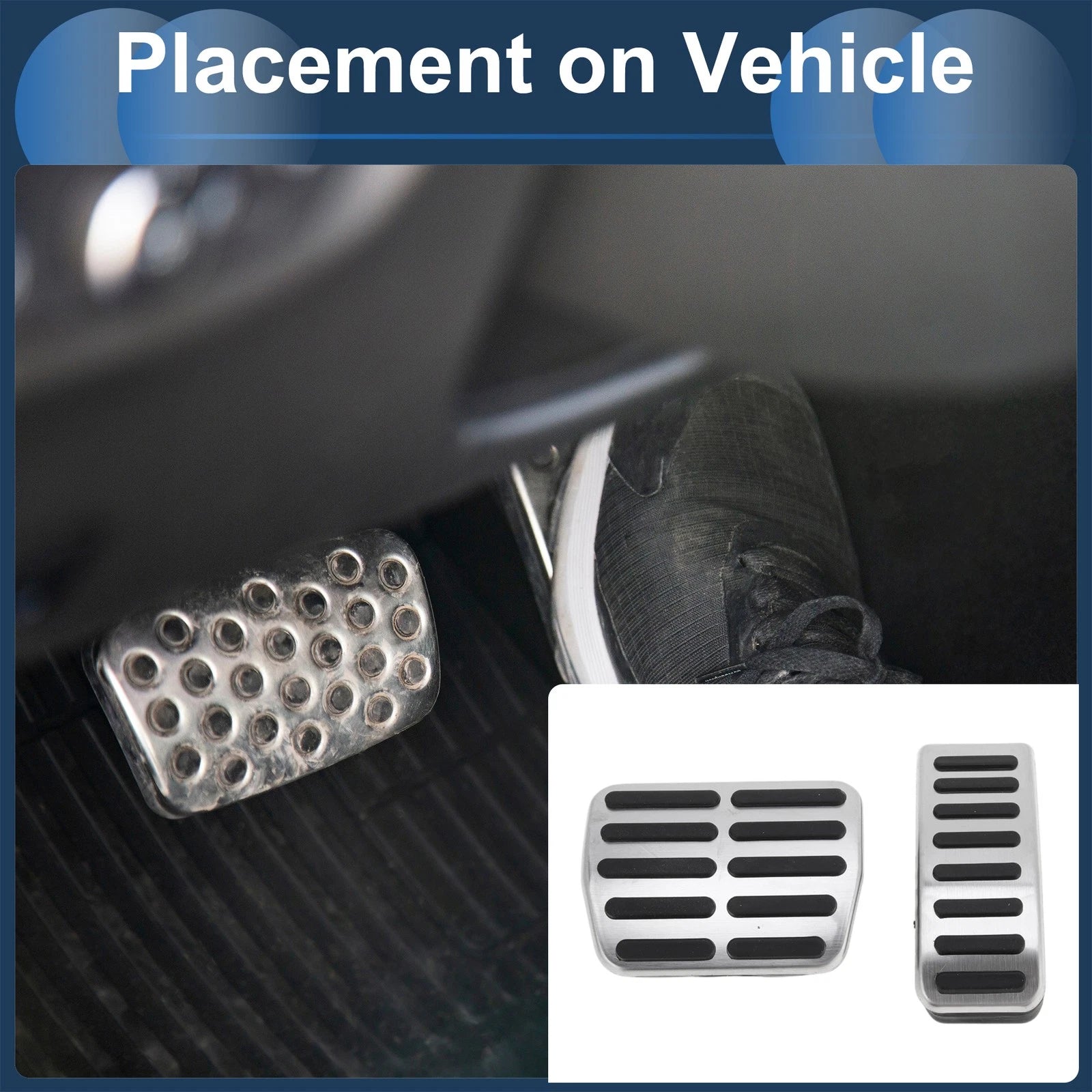 Automatic Footrest Pedals Cover Set for Volkswagen Golf (1997–2005)