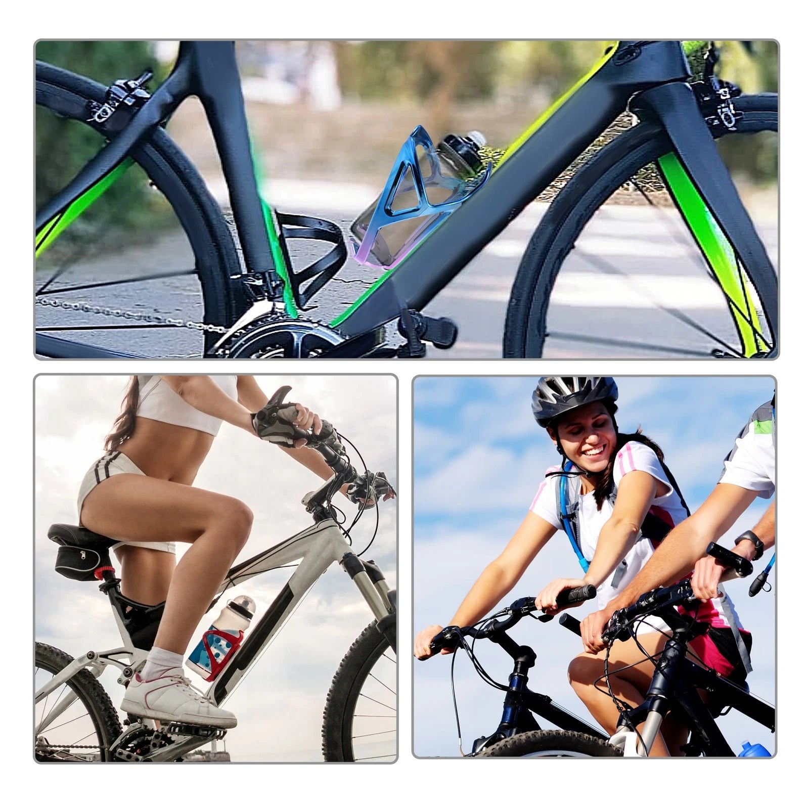 Bike Water Bottle Cage Holder Set Replacement for Bicycle (2010–2025)