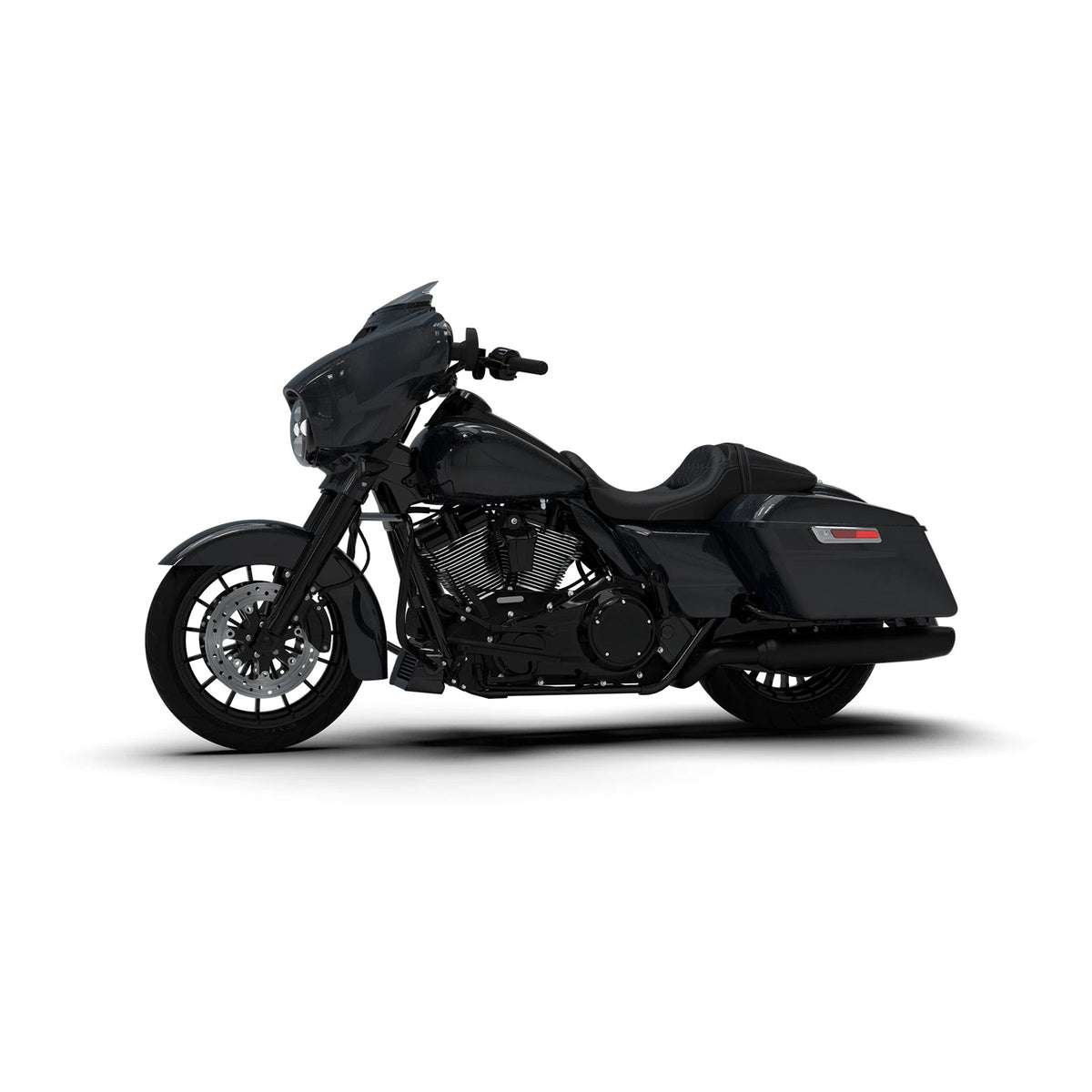Hard Saddlebags for Harley Electra Road Glide (2014–2024) Black Tempest