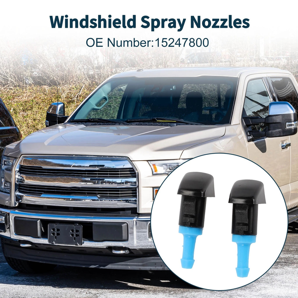 Windshield Washer Nozzle With Gasket for Chevrolet Silverado (2007–2013)