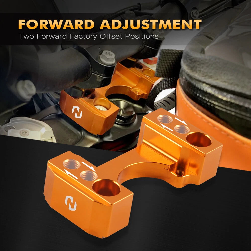 Forward Handlebar Riser Damper Holder for KTM 790 Adventure R (2019–2023)