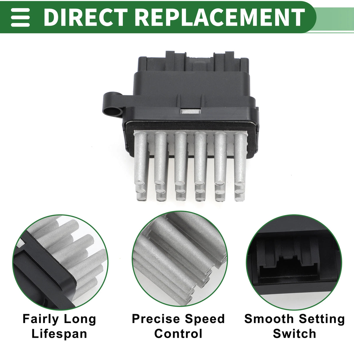 HVAC Blower Motor Resistor for Ford Focus II (2004–2012) NO.1433503