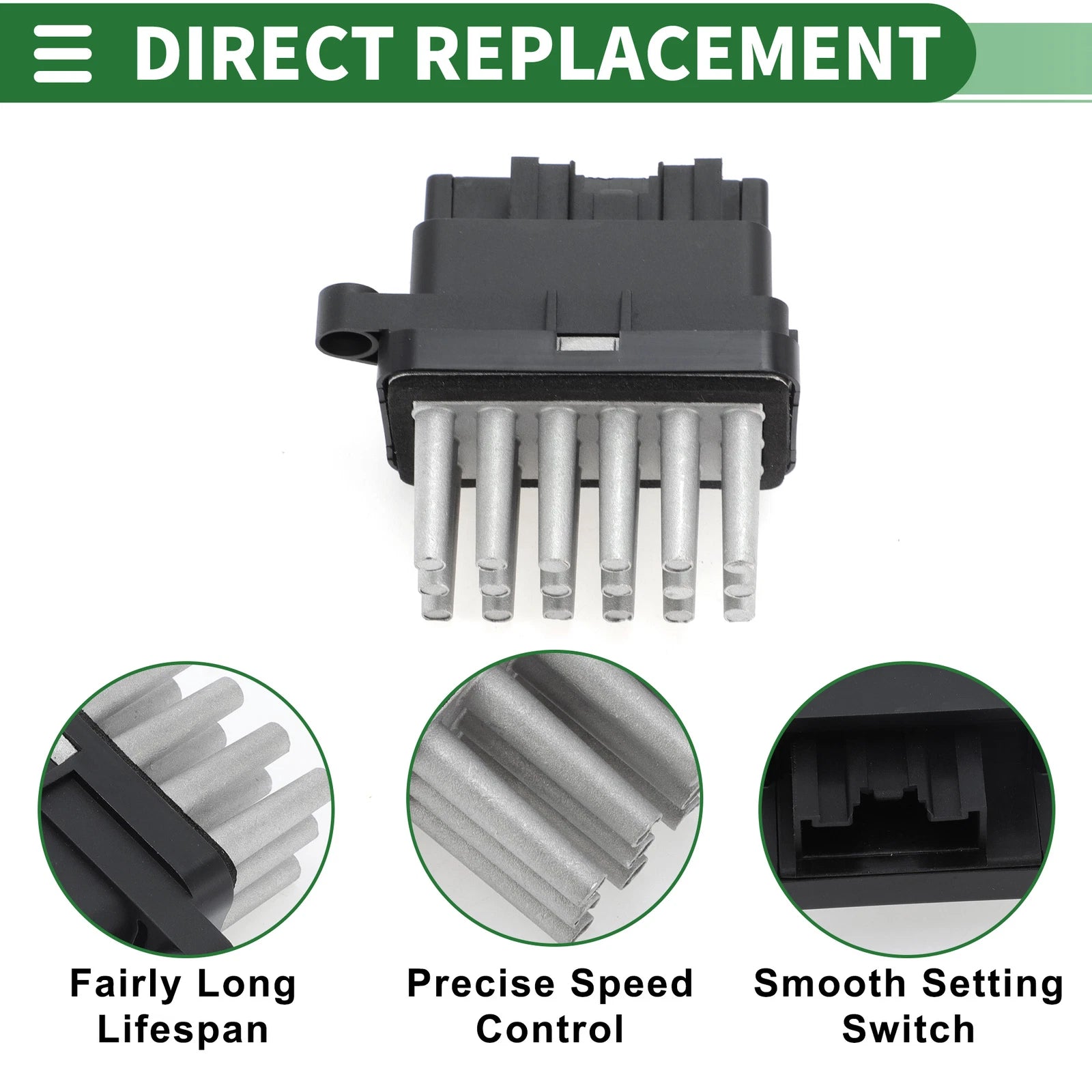 HVAC Blower Motor Resistor for Ford Focus II (2004–2012) NO.1433503