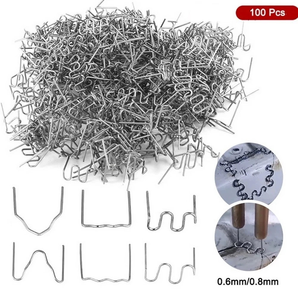 100Pcs Hot Stapler Staples Kit for Plastic Welder Car Bumper