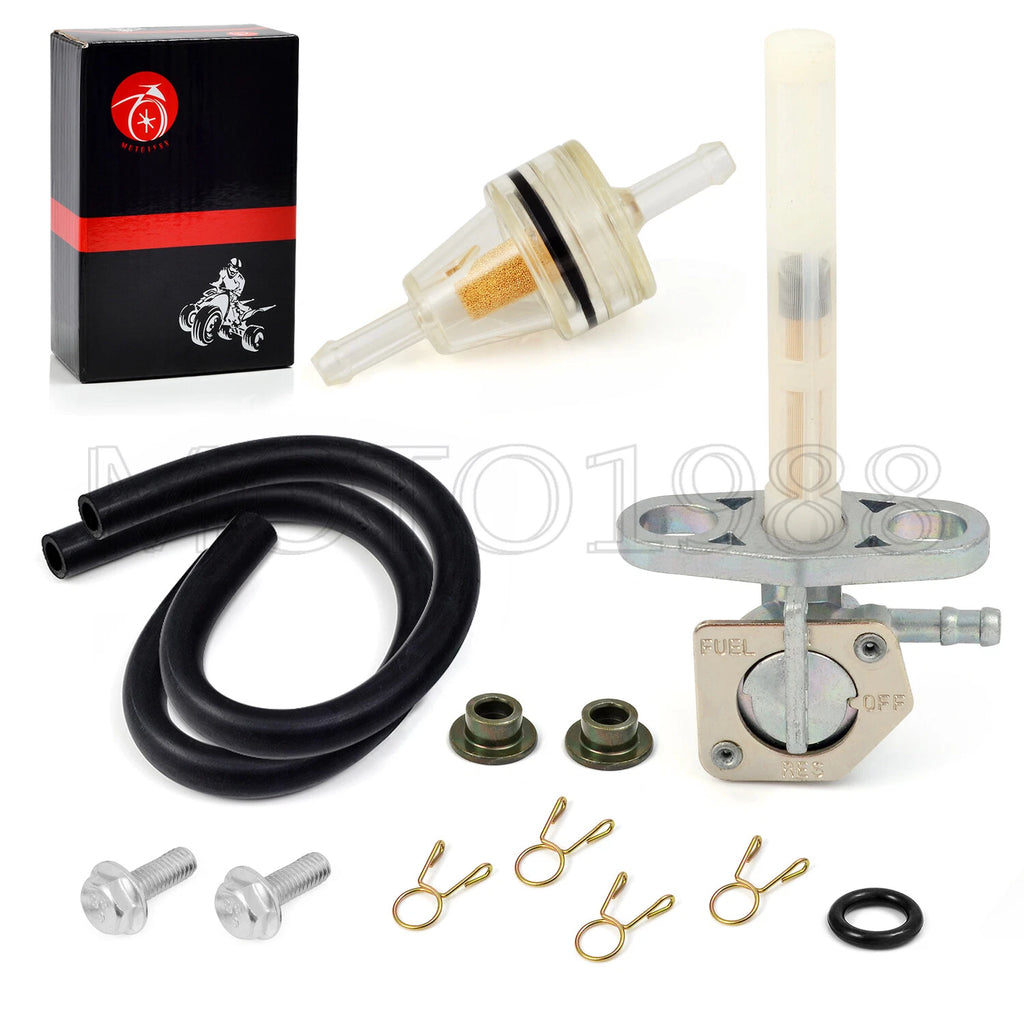 Fuel Petcock Valve Assembly for Honda XR100R CRF100 (16950-GCF-671, 16950-GEL-701)