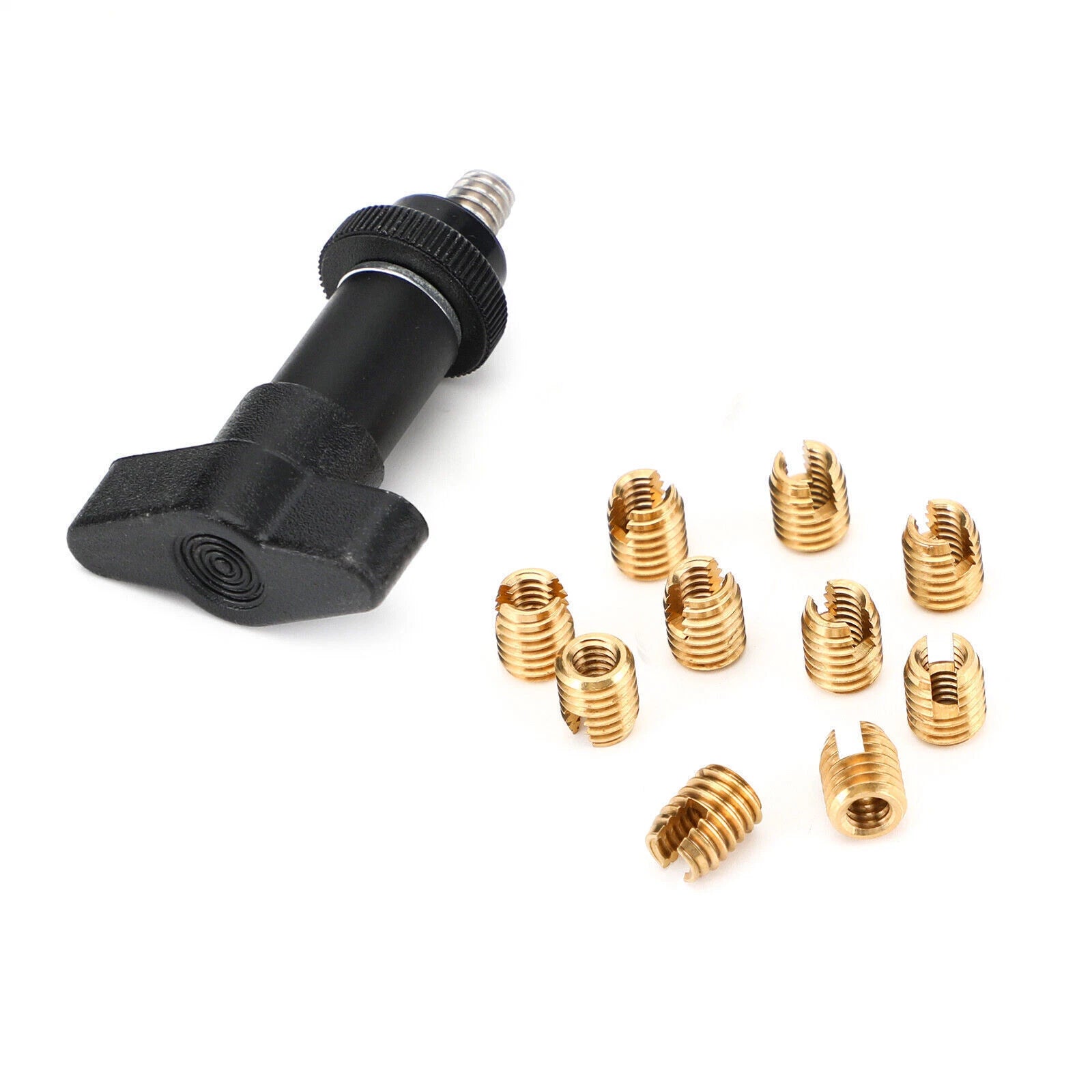 10x Batwing Fairing Brass Thread Cutting Inserts for Touring (1997–2013) T9