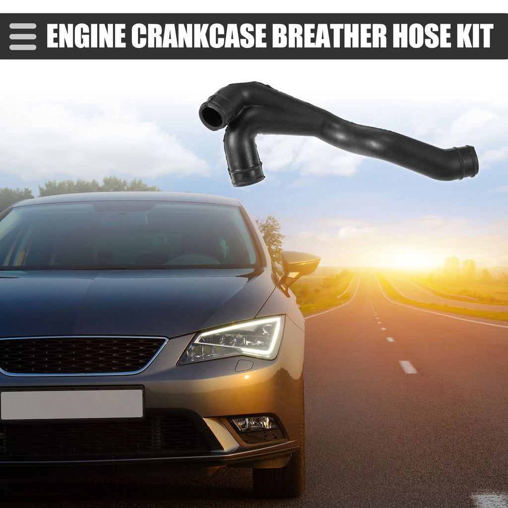 Engine Crankcase Breather Hose Replacement for Audi Volkswagen (2007–2016)