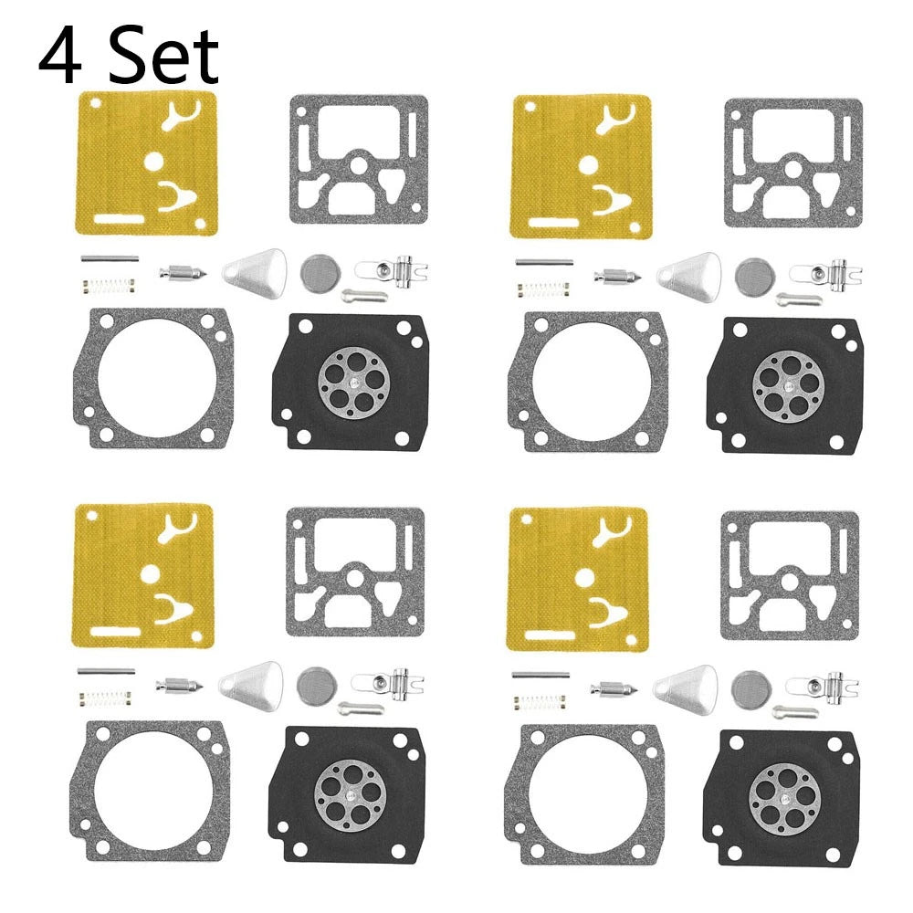 Set of 4 Carburetor Repair Kits for Zama RB-31 Stihl 044 MS360 034 036 Pro