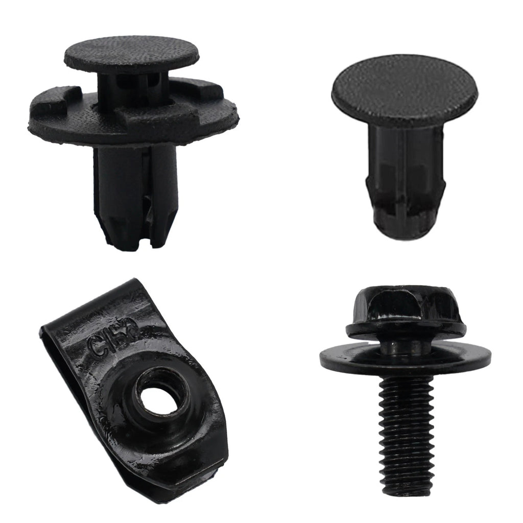 30pcs Metal Engine Nut Clamps for Various Makes and Models