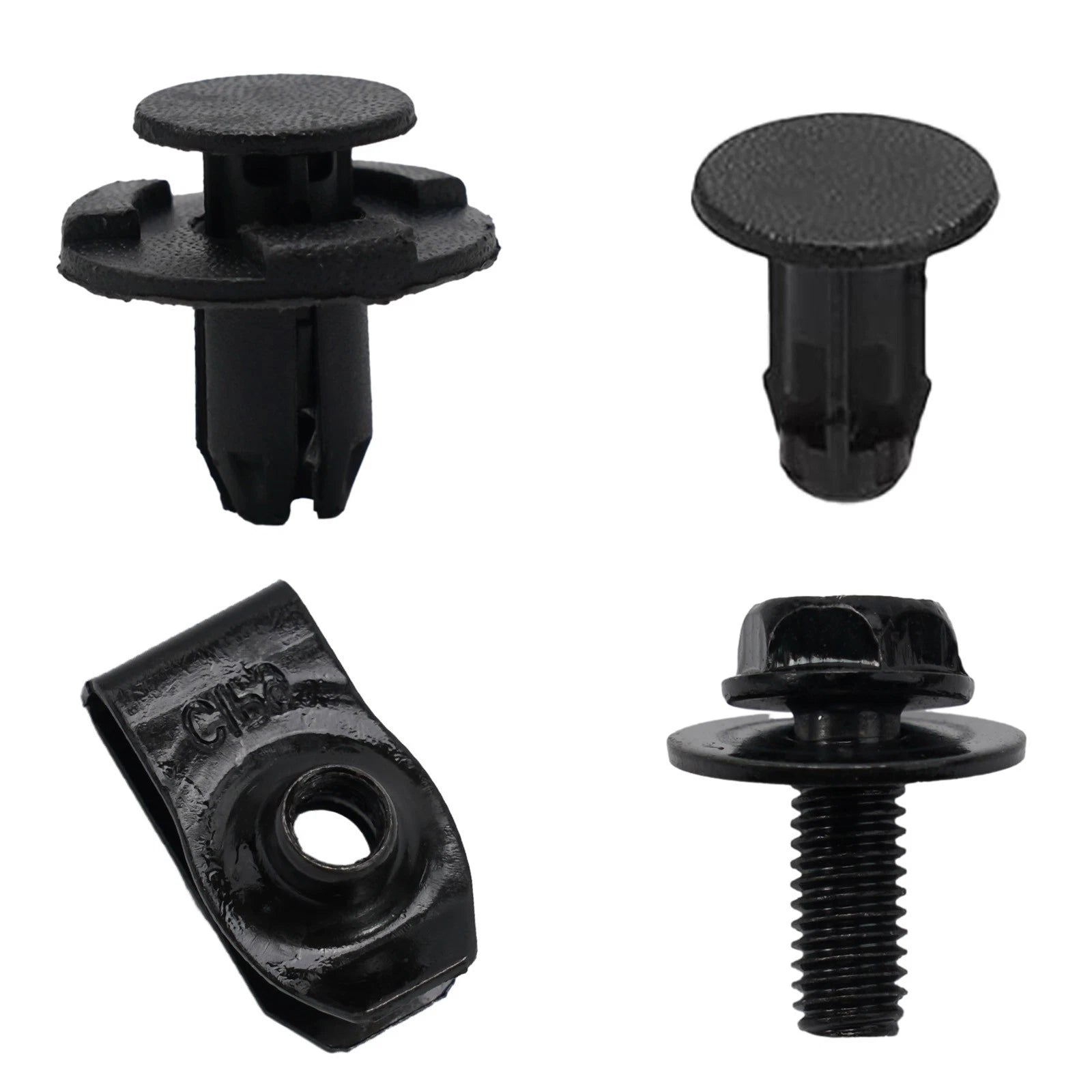 30pcs Metal Engine Nut Clamps for Various Makes and Models