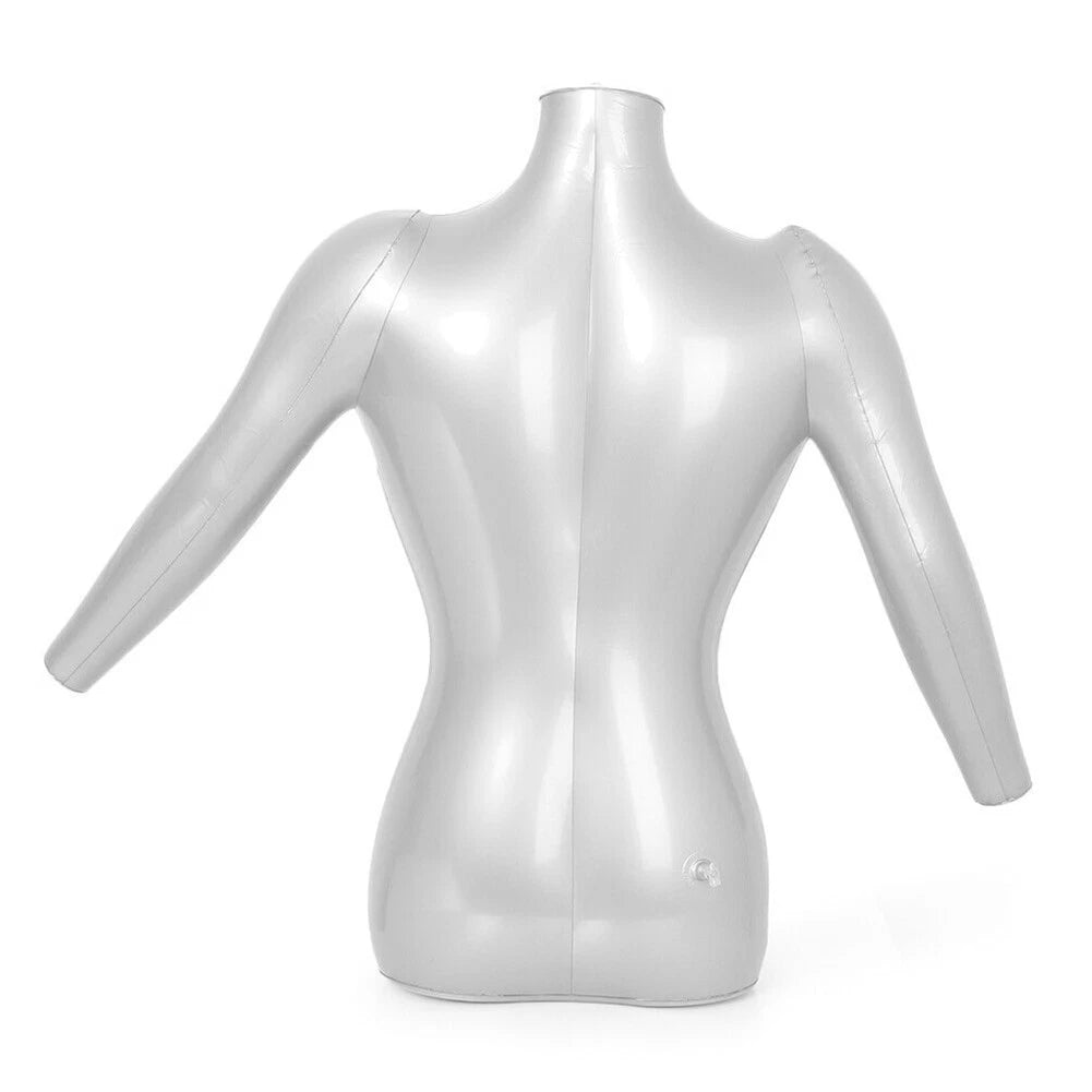 PVC Inflatable Mannequin Top Torso Model Accessories for Display