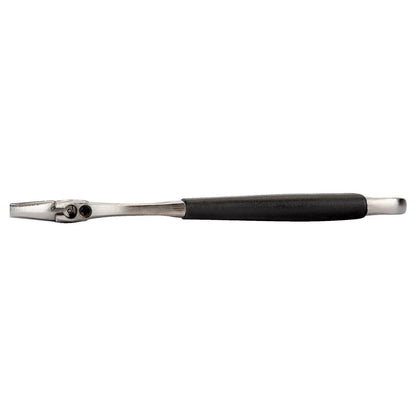 Adjustable Wrench 12" with Rubber Handle and Chrome Finish for Universal Use