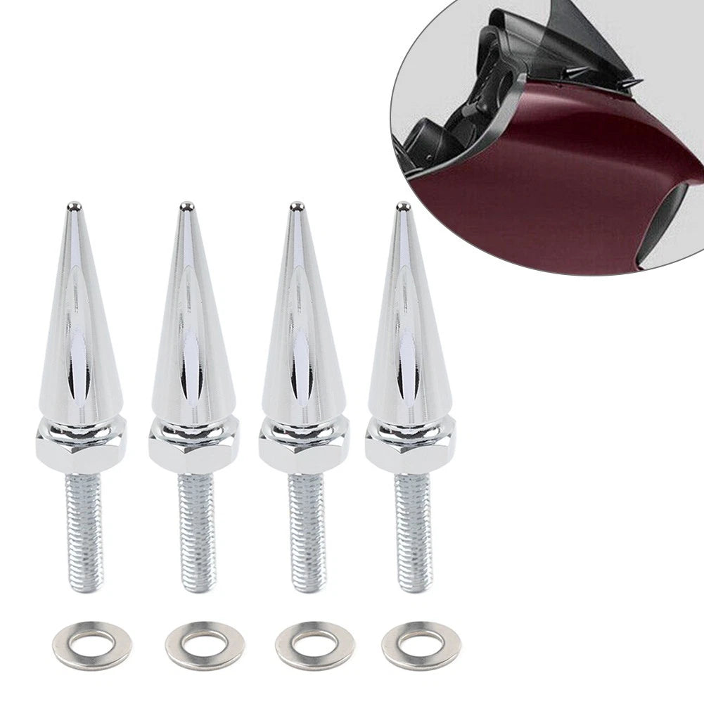 Windshield Spike Bolts for Harley Road Glide (2015–2023)