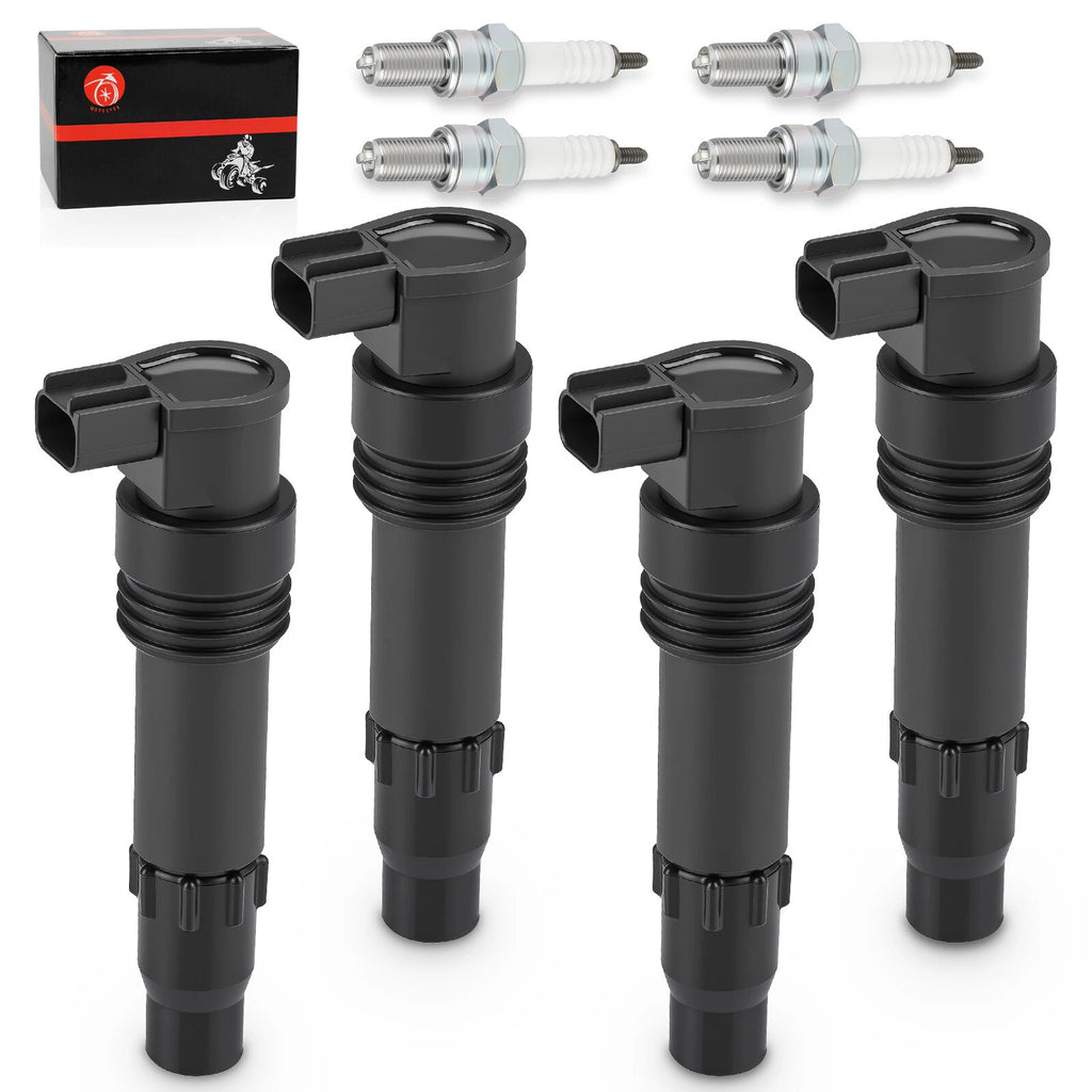 Set of 4 Ignition Coils for Suzuki Hayabusa 1300 GSX1300R (1999–2023)
