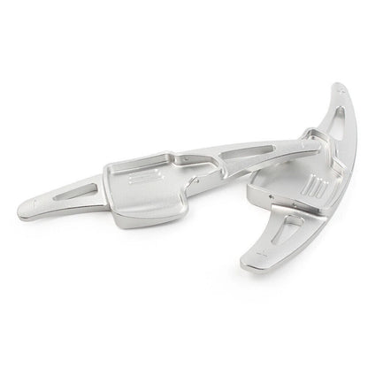 Silver Steering Wheel Shifter Paddle Extension for Ford Focus Escape Kuga (2017)