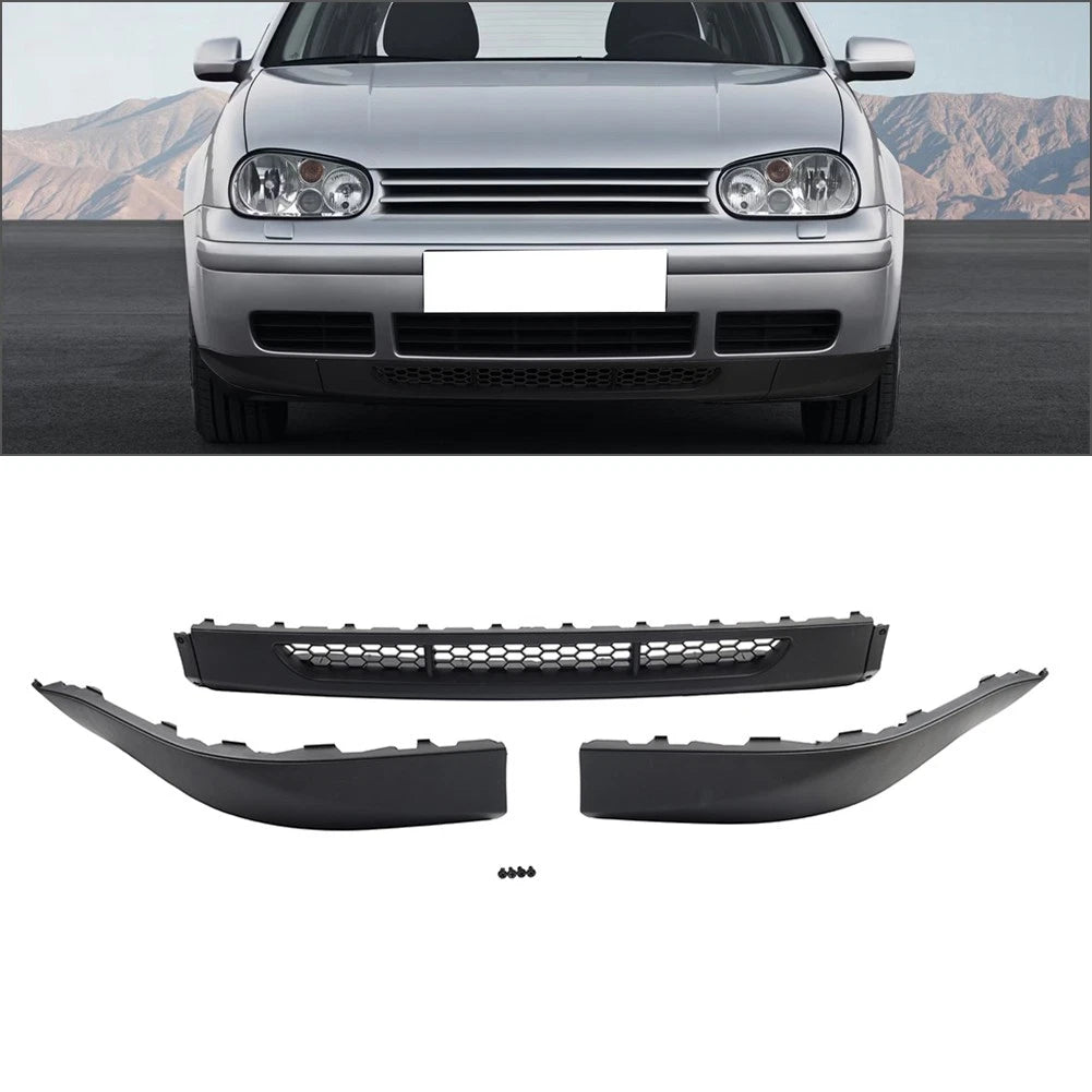 Front Bumper Spoiler Lip Valance Splitter for VW Golf MK4 (1998–2006)