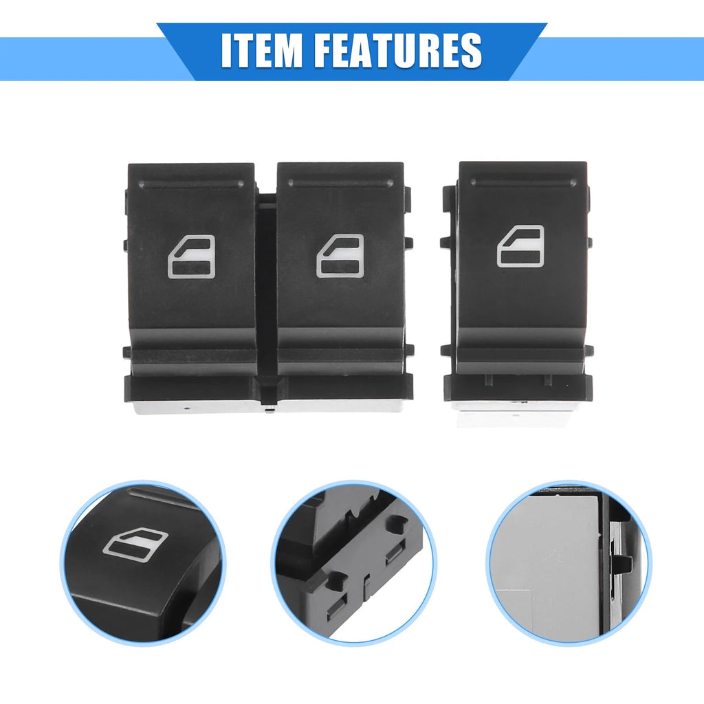 2X Window Control Switch for Skoda Roomster (2006–2015)