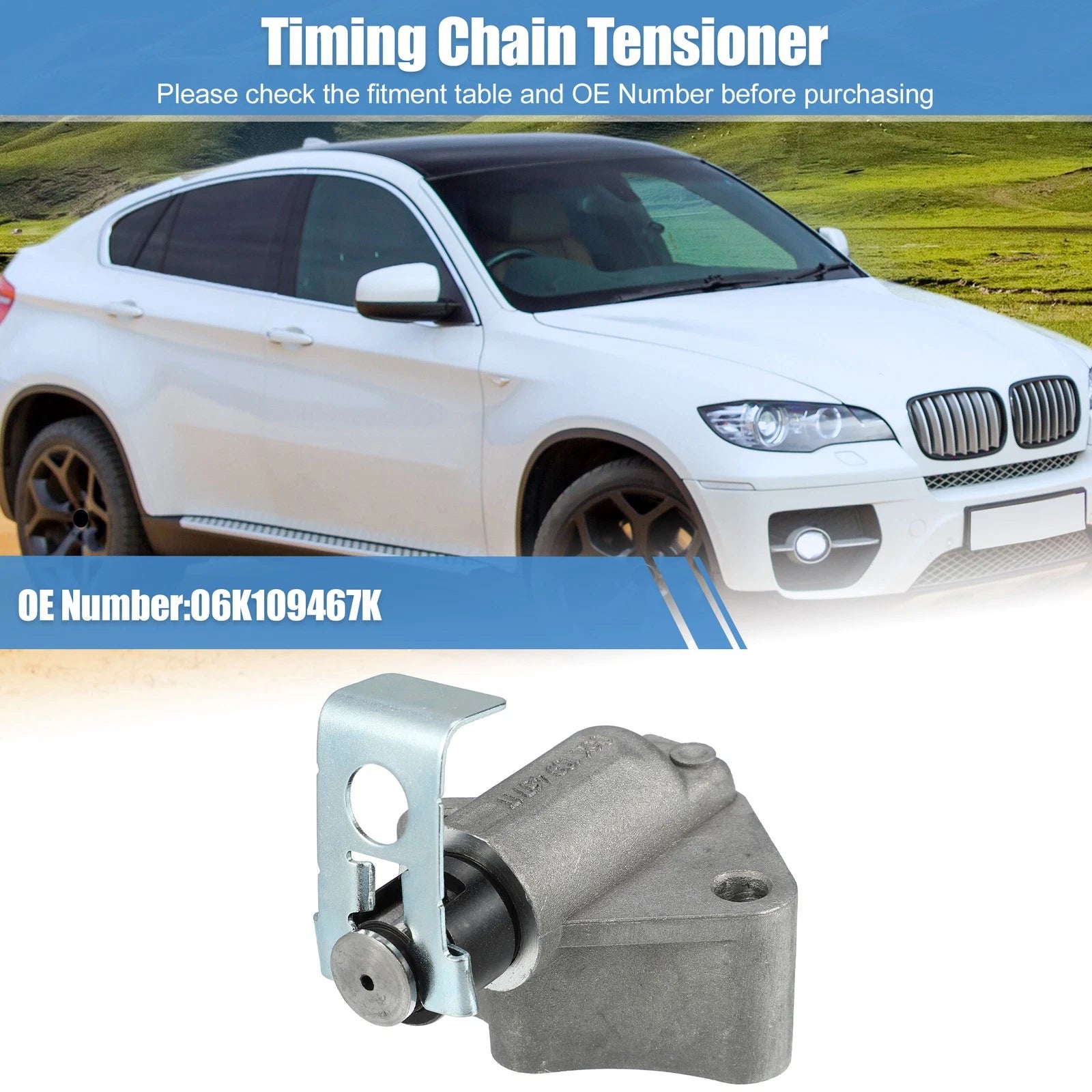 Car Drive Belt Tensioner Assembly for Volkswagen Eos (2011–2016)