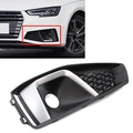 Front Left Fog Light Cover Grille for Audi A4 B9 S4 (2018–2020)