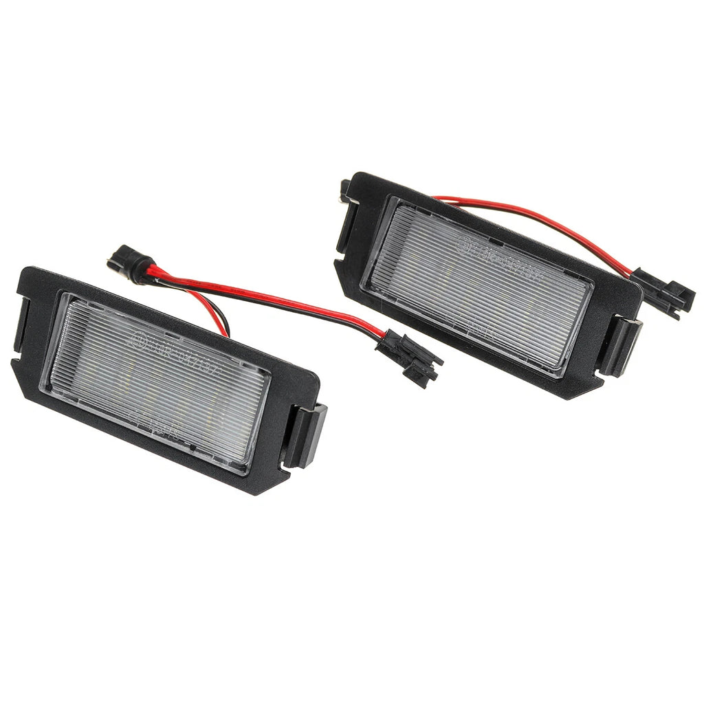 LED License Plate Lights for Hyundai Ioniq Veloster Genesis Coupe Kia Soul Rio