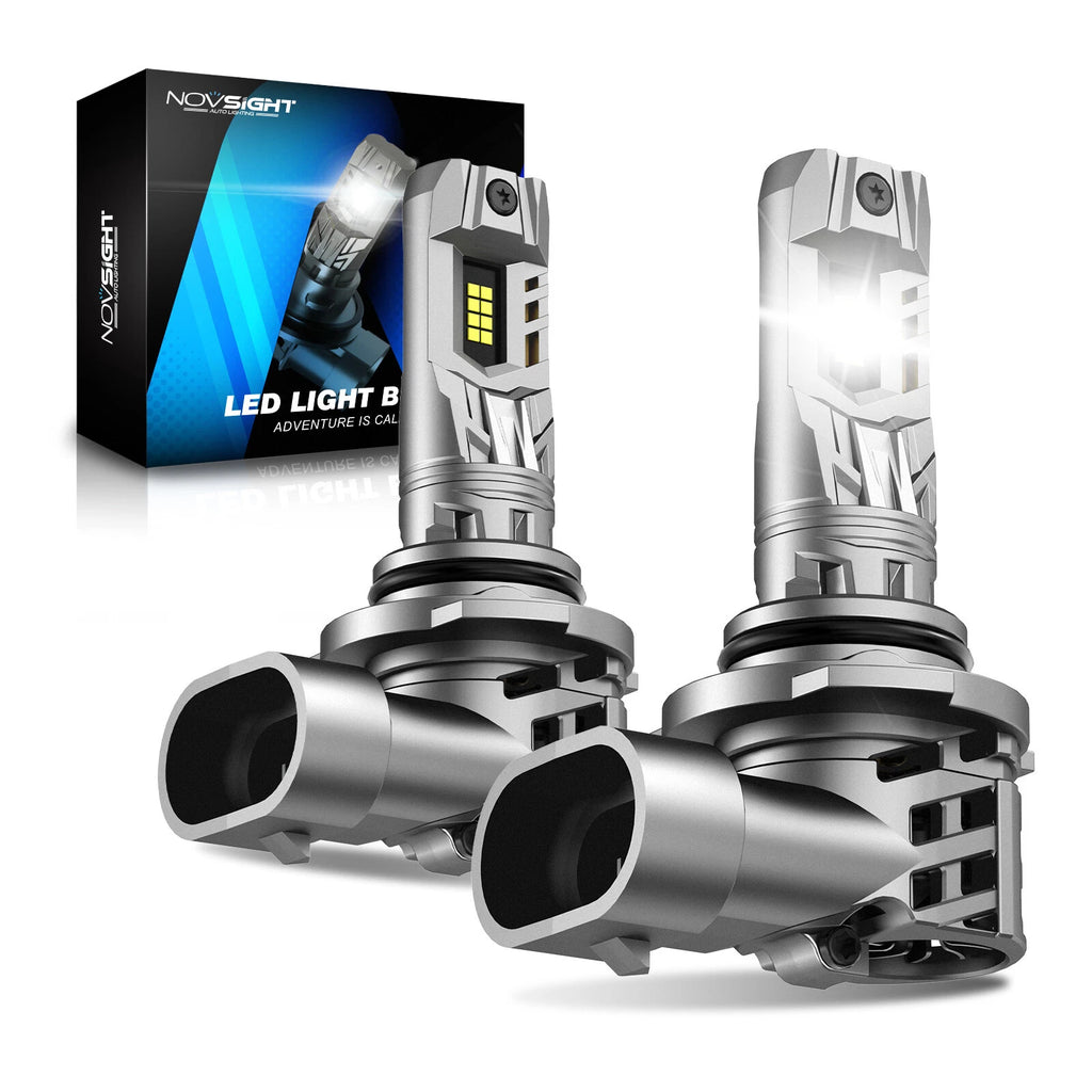 2X 9006 HB4 LED Headlight Bulbs Kit for