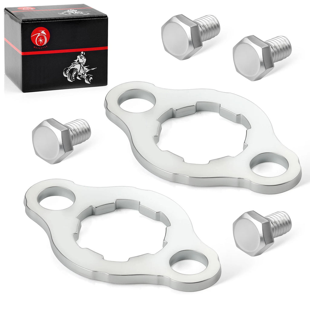 Set of 2 Engine Front Sprocket Retainer Plates for Honda CRF100F (2004–2013)