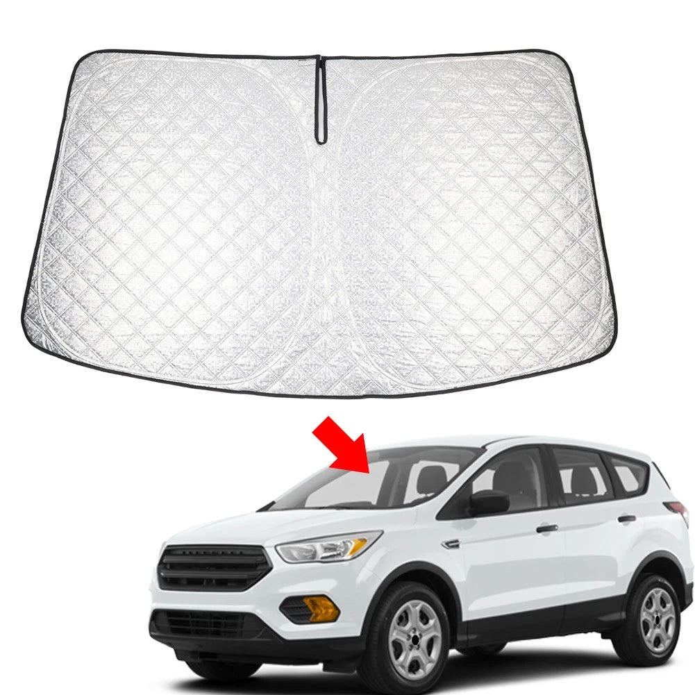 Car Foldable Windshield Sun Shade Visor Protector For Ford Escape 13-19
