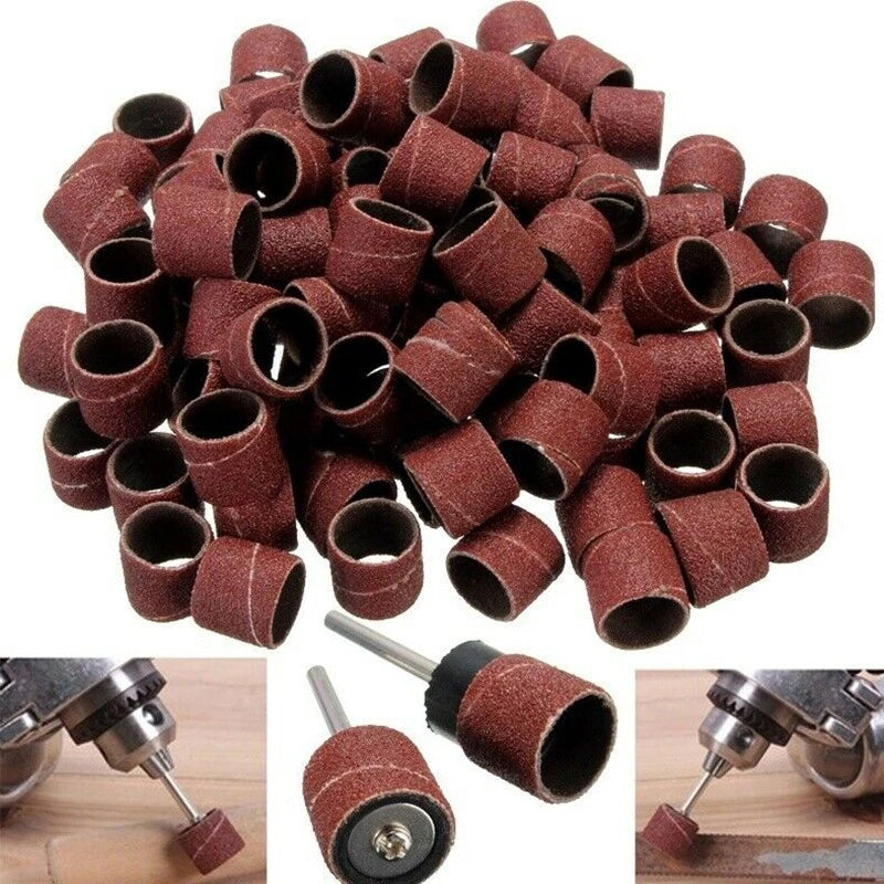 1/2" Rubber Sanding Belts Mandrel for Engraving Grinding Polishing