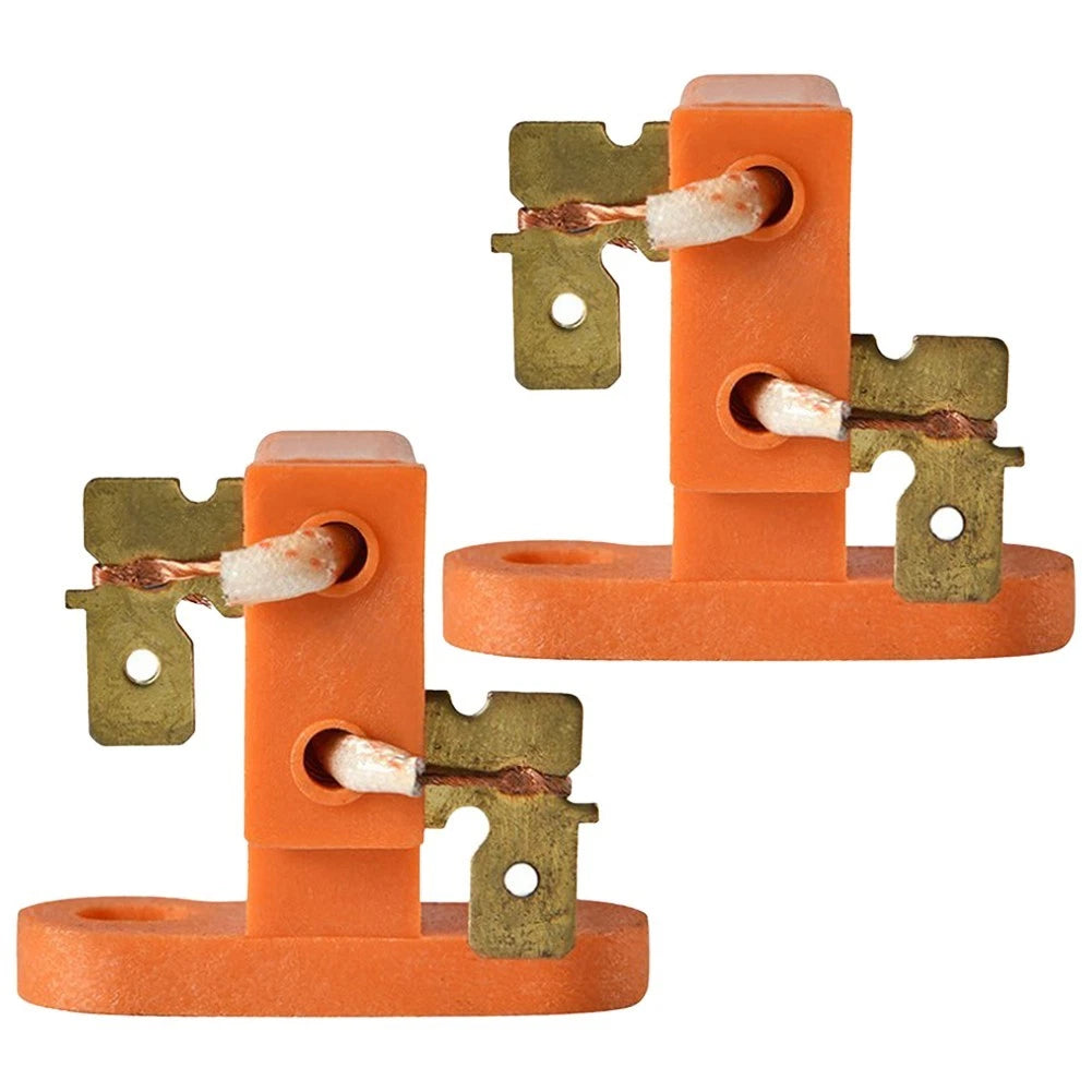 Electric Copper Carbon Brush Holder Set for Universal Applications (2pcs)