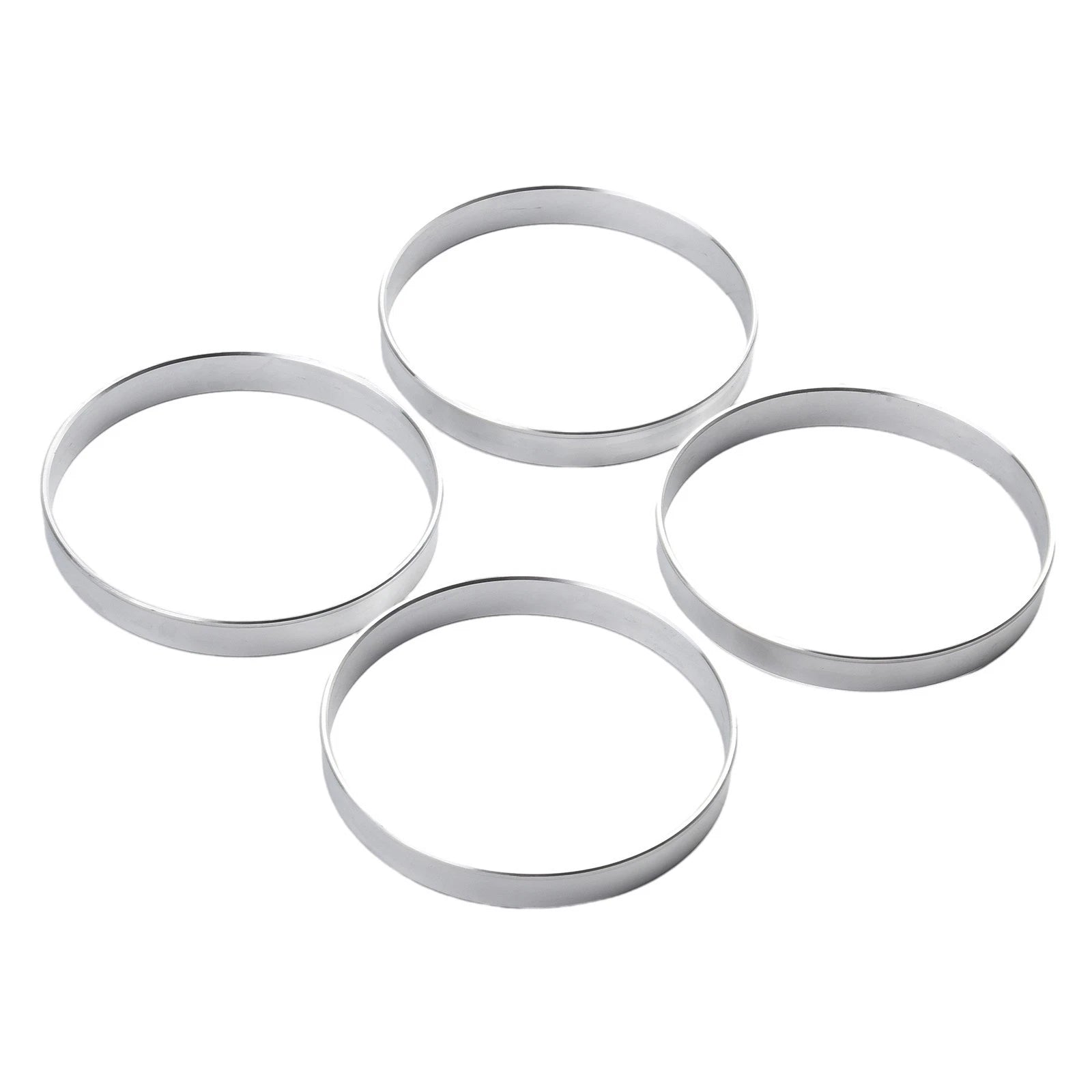 Set of 4 Aluminum Hub Centric Rings for Custom Fit Solution