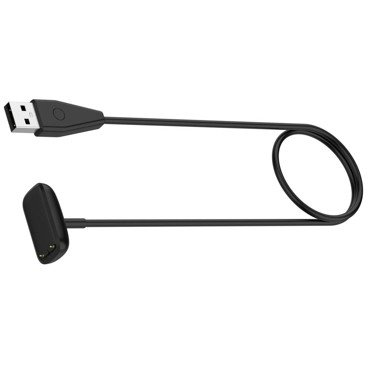 USB Magnetic Charging Cable Cradle with Reset Button for Fitbit Luxe (2021–2023)