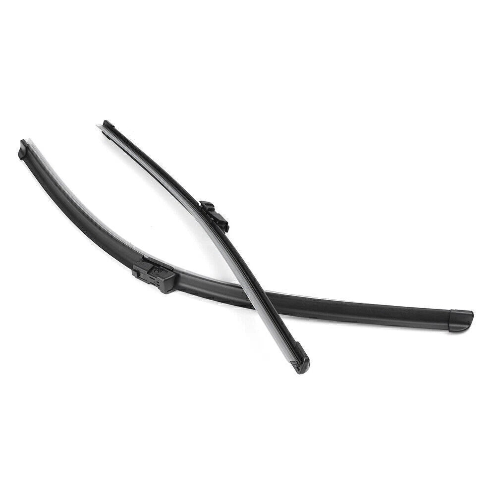 Set of 2 Bracketless Front Window Wiper Blades for Ford S-Max (2006–2014)
