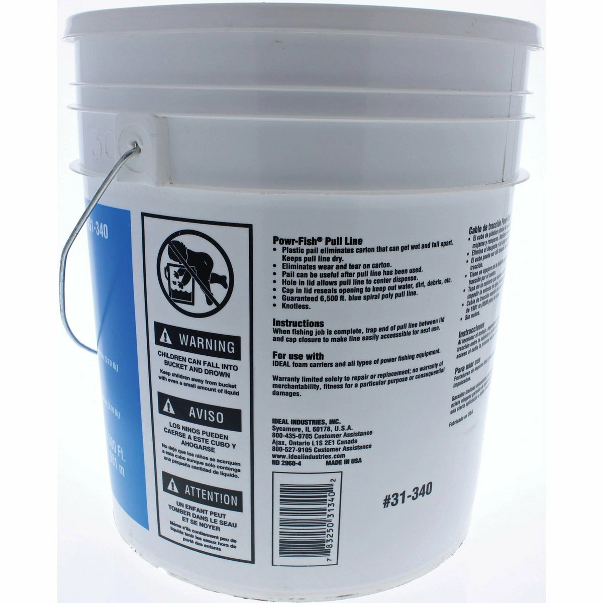 31-340 Powr-Fish Heavy-Duty Pull Line for Ideal