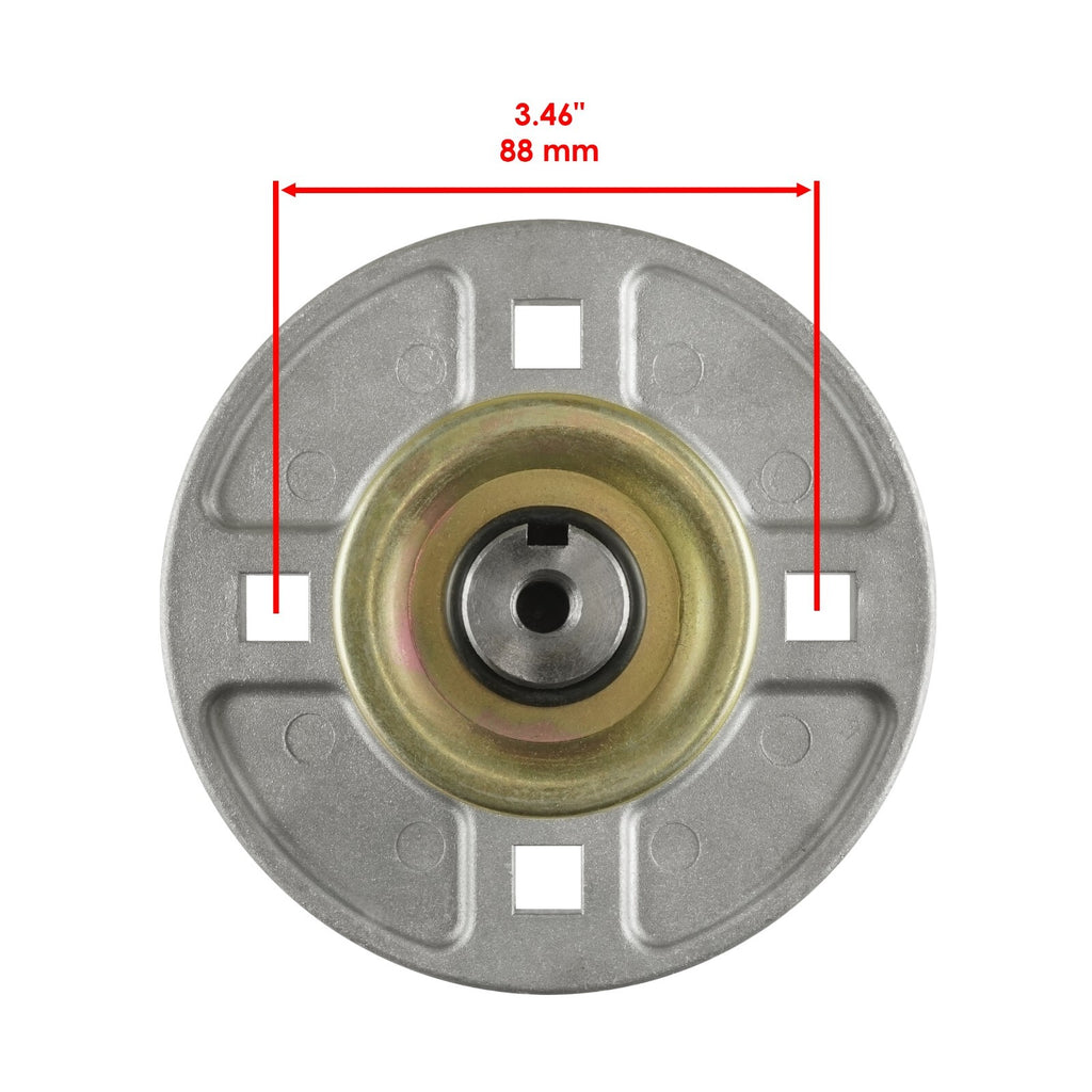 Deck Spindle with Pulley Replacement for Gravely ZT2252 ZT2552 (2008–2017)