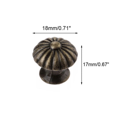 5Pcs Zinc Alloy Vintage Drawer Pull Knob for Cabinet, Jewelry Box