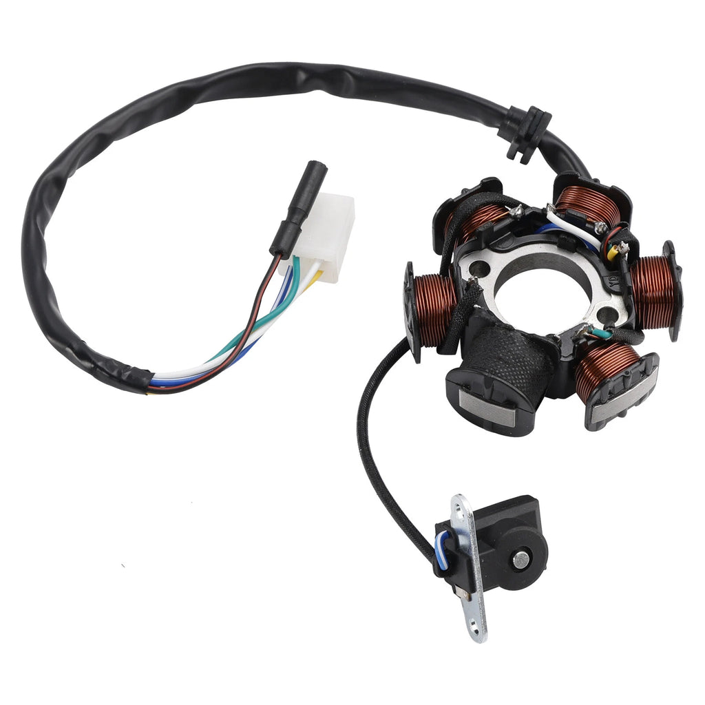 6 Wire Stator Assembly for Honda EX5 Dream Wave 100 (2000–2005) 31120-KFV-M30
