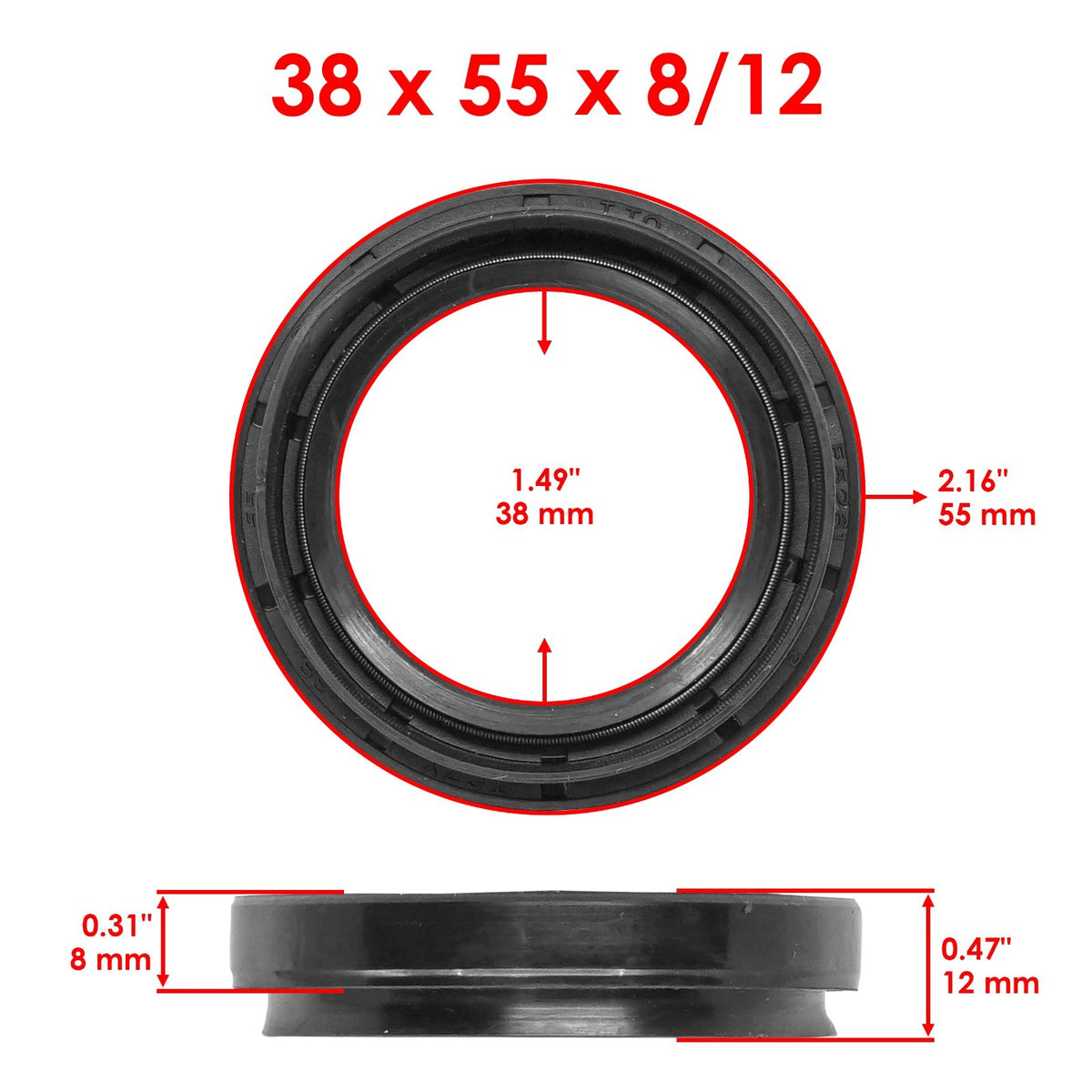 Left Right Control Arm Ball Joint Seals Set for Honda TRX400FW (1995–2003)