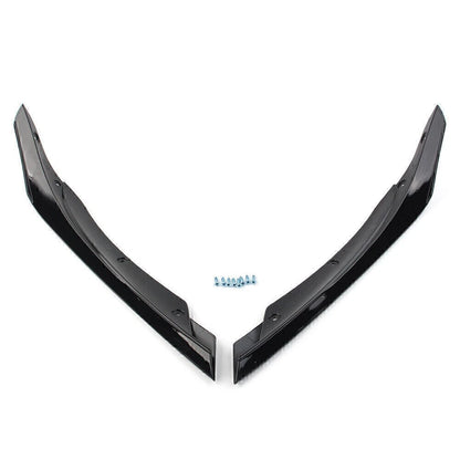 Front Lip Spoiler Fin Splitter for Mercedes Benz A-Class W176 (2016–2018)