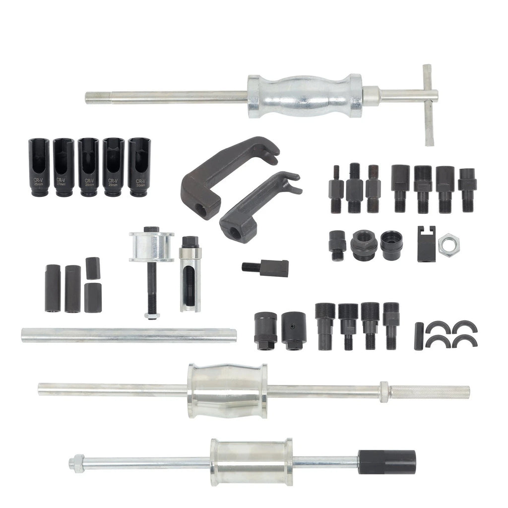 Injector Extractor Slide Hammer Puller Tool Kit for Auto Truck (40 Pcs)