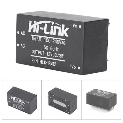 12V Step Down Power Supply Module HLK-PM12 (220V)
