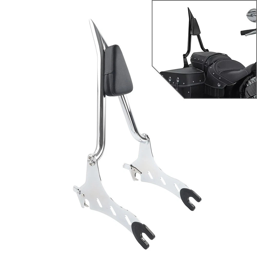 26" Backrest Sissy Bar Pad for Indian Chief Classic Dark Horse (2014–2018)