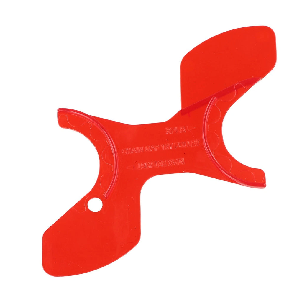 Adjustment Gauge Tool for Chain Gap Measurement