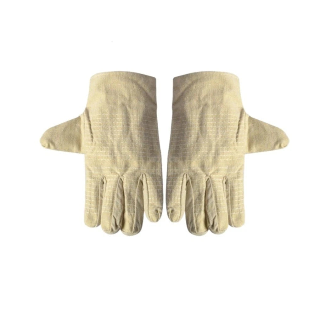 Canvas Welding Protection Gloves for Construction Sites