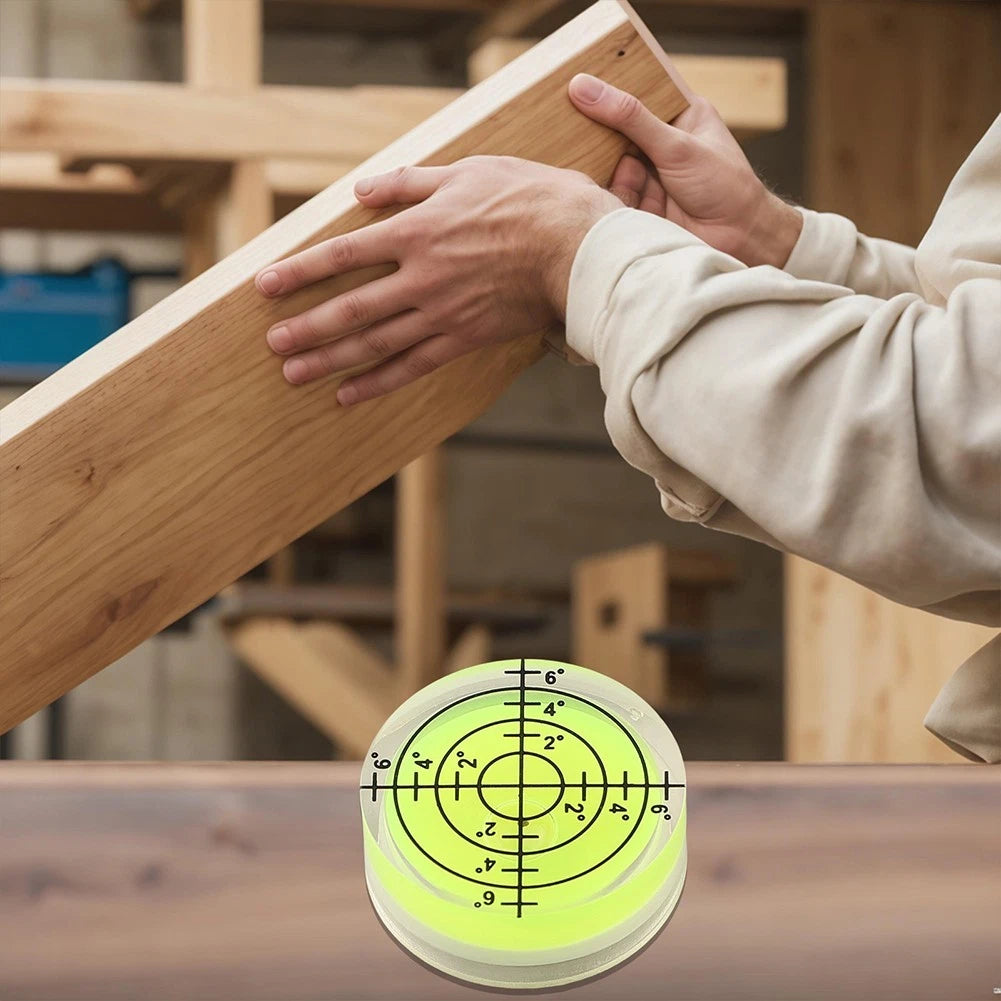 2 Pack 32mm Bubble Levels for Precise Measurements