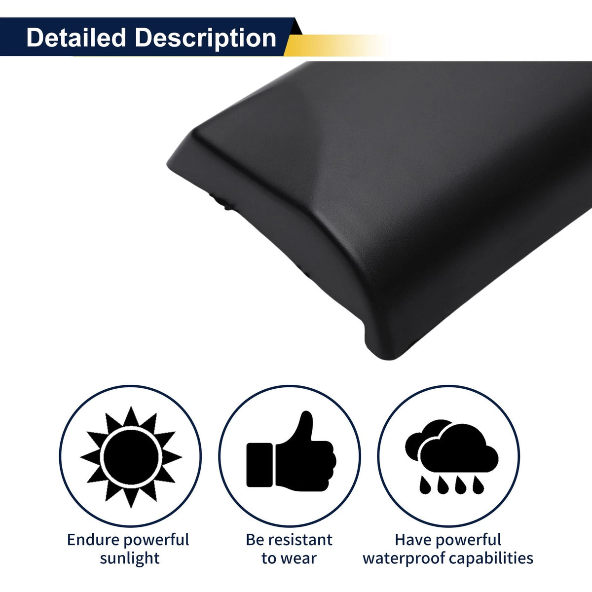 Rear Right Door Side Lower Trim No. 828711VY0A for Nissan Rogue (2008–2013)