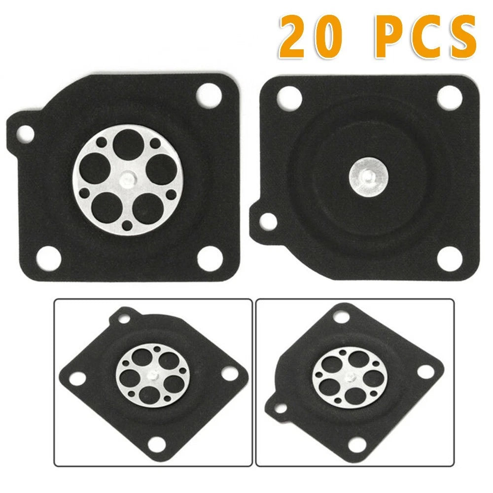 20PCS Metering Diaphragm for Carburetor Repair