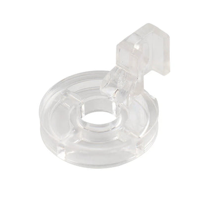 1/2" Clear Free Motion Couching Ruler Presser Foot for Low Shank (Low Shank)