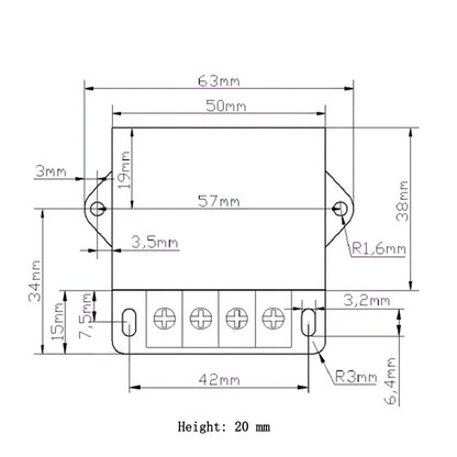 DC Converter for Automotive (11-35VDC, 50 Efficiency)
