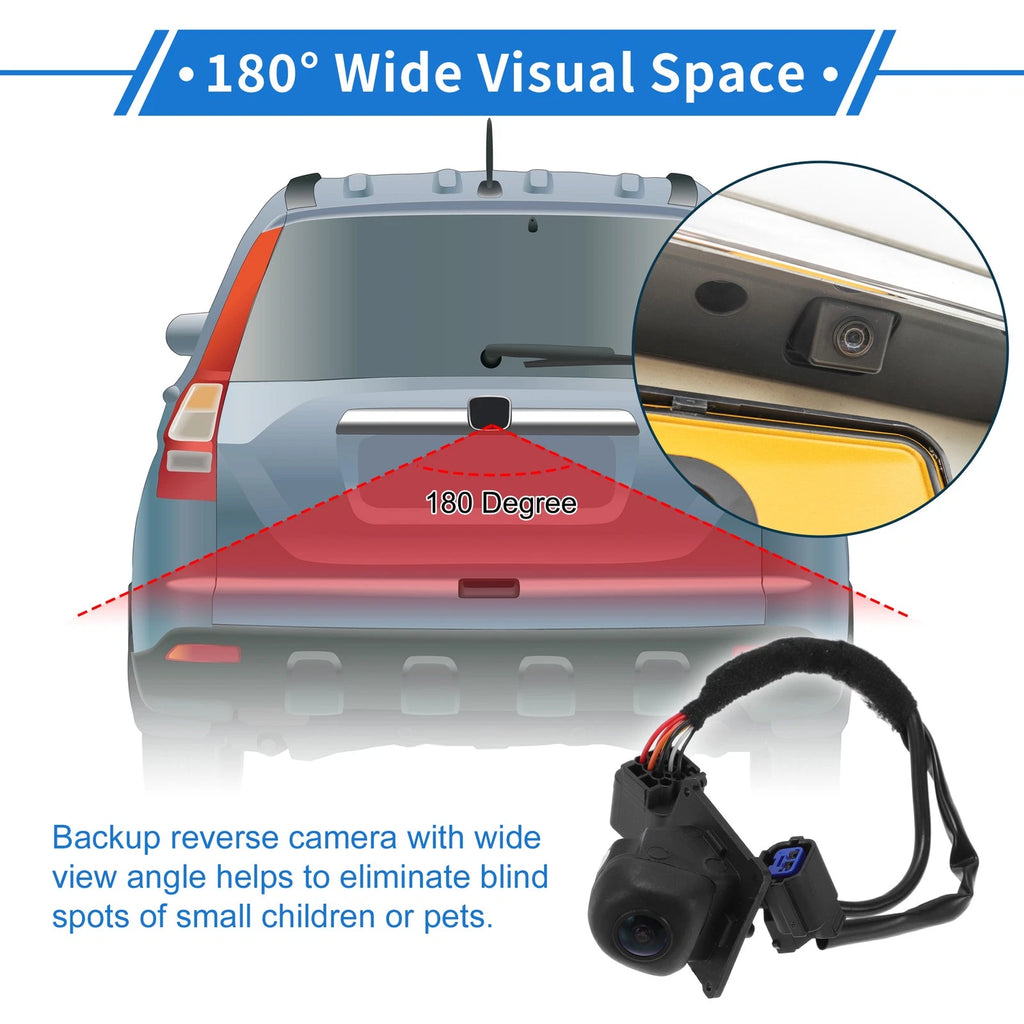 Rear View Camera for Kia Optima K5 (2016–2018) 120-180°