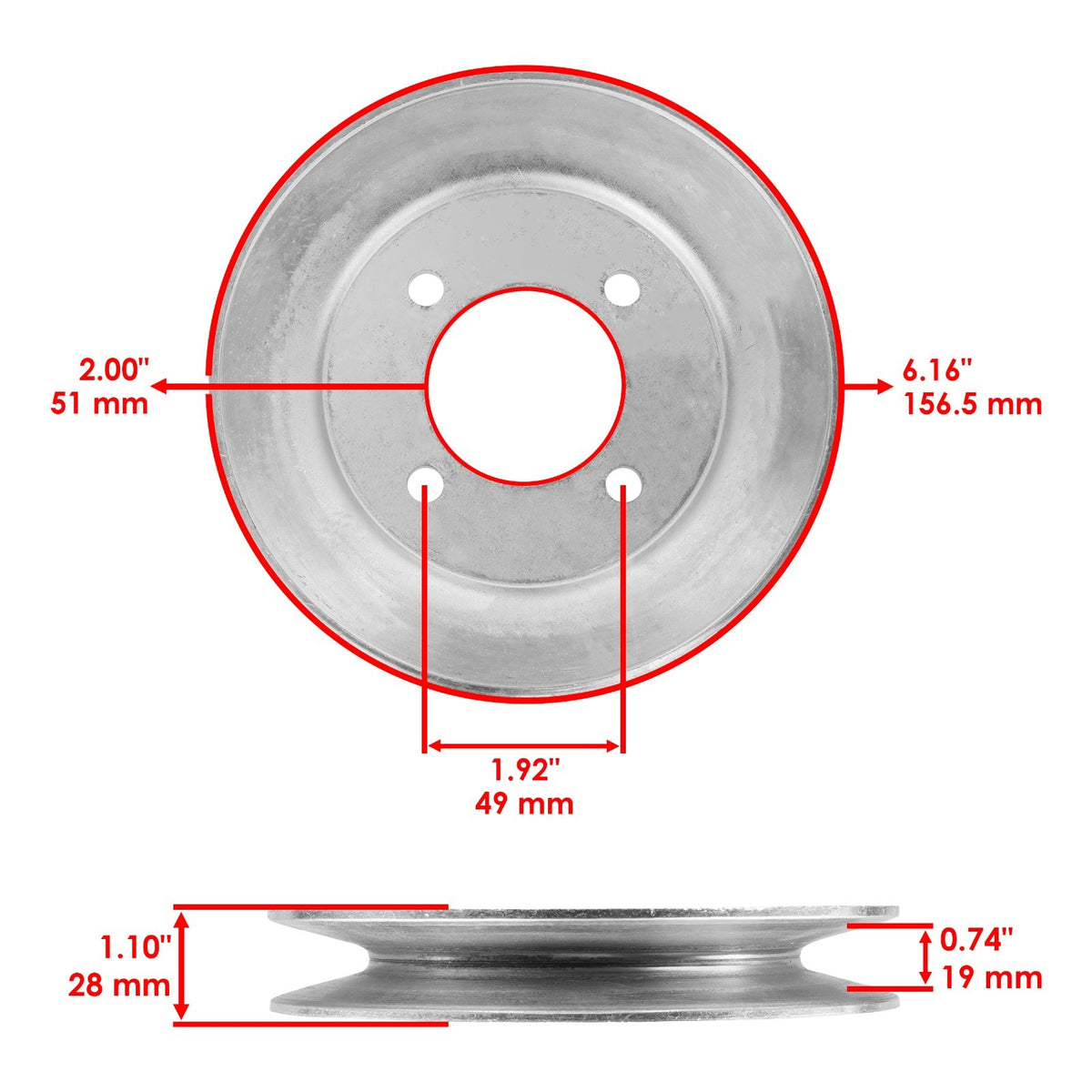 Deck Spindle and Pulley Replacement for John Deere ZTrak Z915E (2010–2019)